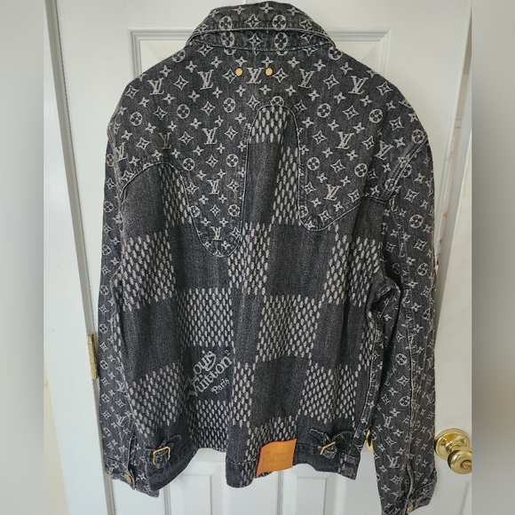 LV Nigo Damier Denim Jacket - Picture 4 of 11